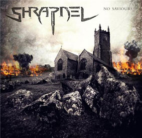 SHRAPNEL - No Saviours cover 