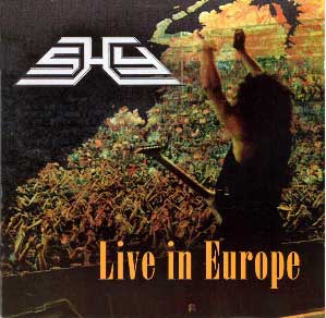 SHY - Live in Europe cover 