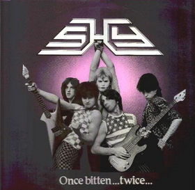 SHY - Once Bitten... Twice... cover 