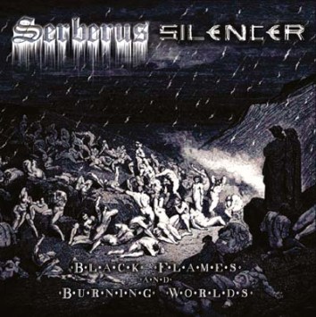 SILENCER - Black Flames and Burning Worlds cover 