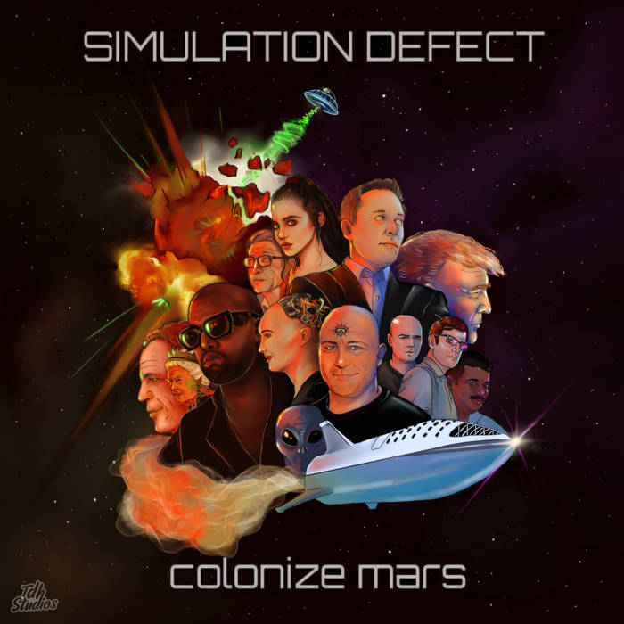 SIMULATION DEFECT - Colonize Mars cover 