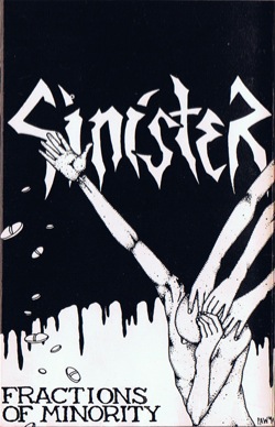 SINISTER - Fractions of Minority cover 