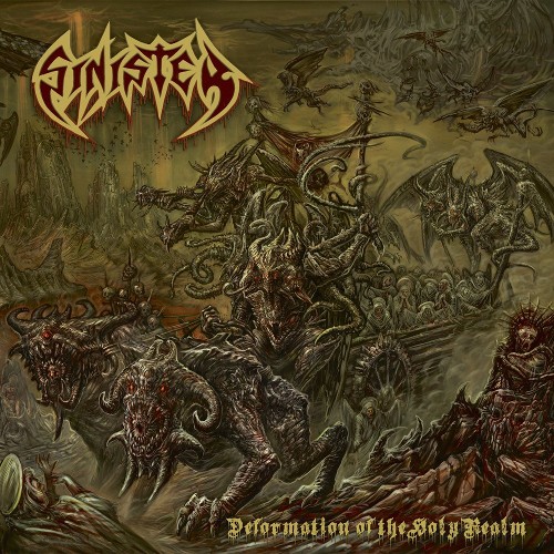 SINISTER - Deformation Of The Holy Realm cover 