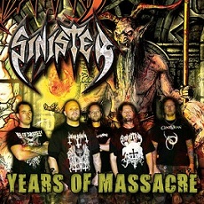 SINISTER - Years of Massacre cover 