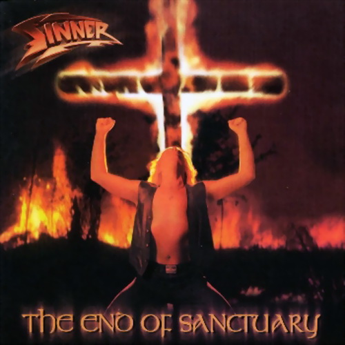 SINNER - The End of Sanctuary cover 
