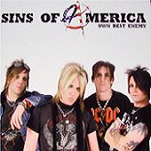 SINS OF AMERICA - Own Best Enemy cover 