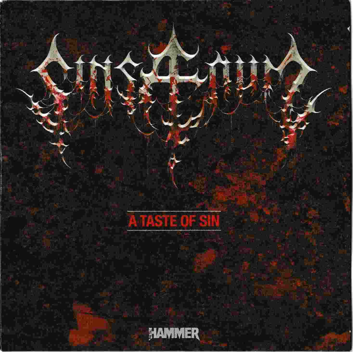 SINSAENUM - A Taste Of Sin cover 