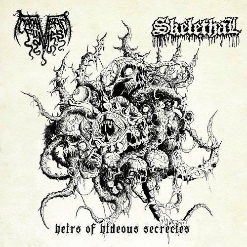 SKELETHAL - Heirs Of Hideous Secrecies cover 