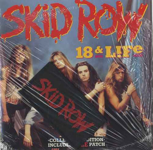SKID ROW - 18 & Life cover 