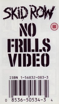 SKID ROW - No Frills Video cover 