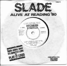 SLADE - Live At Reading cover 