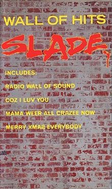 SLADE - Wall Of Hits cover 