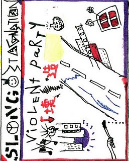 SLANG - Violent Party cover 