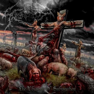 SLAUGHTERBOX - The Ubiquity of Subjugation cover 