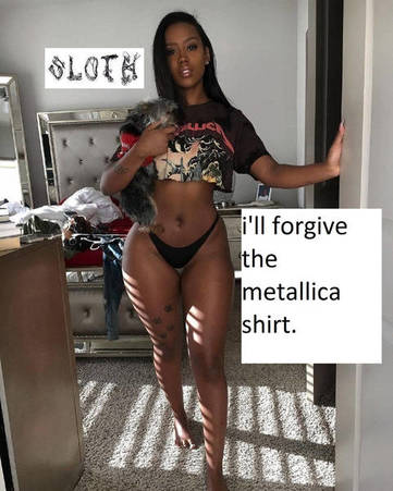 SLOTH - I'll Forgive The Metallica Shirt cover 