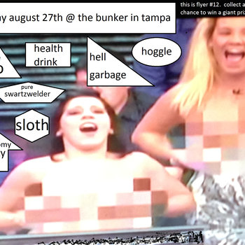 SLOTH - Show Flyer #12 cover 