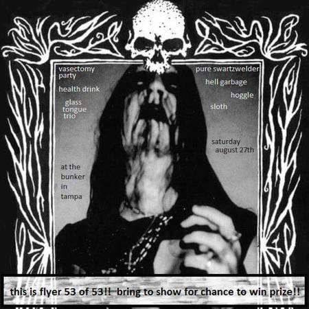 SLOTH - Show Flyer #53 of 53 cover 