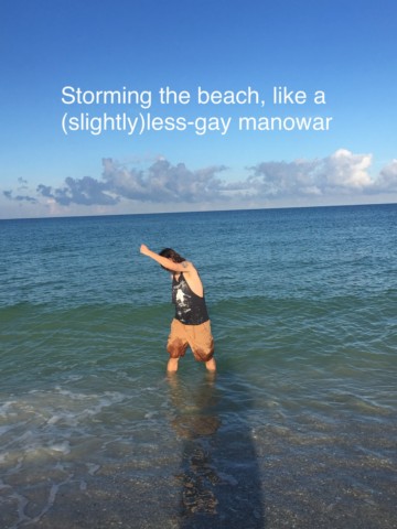SLOTH - Storming The Beach, Like A (Slightly) Less-gay Manowar cover 