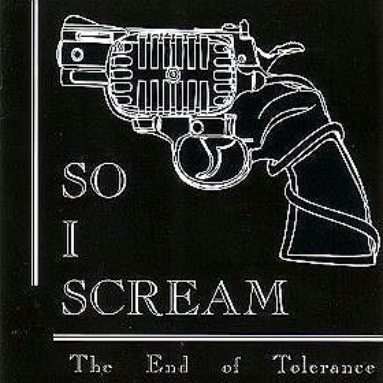 SO I SCREAM - The End Of Tolerance cover 