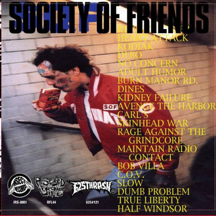 SOCIETY OF FRIENDS A.K.A. THE QUAKERS - Discography cover 