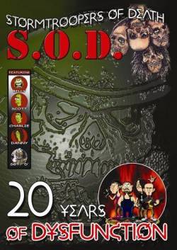 S.O.D. - 20 Years of Dysfunction cover 