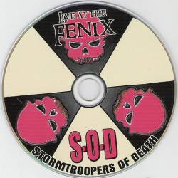 S.O.D. - Live at the Fenix cover 