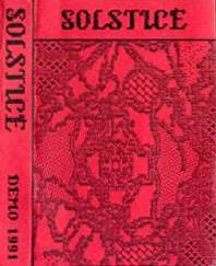 SOLSTICE - Demo 1991 cover 