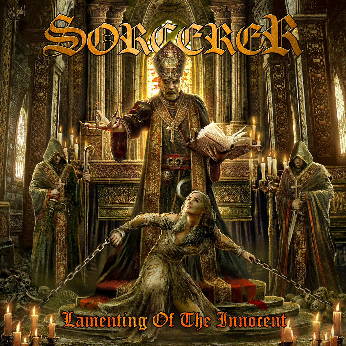 SORCERER - Lamenting of the Innocent cover 