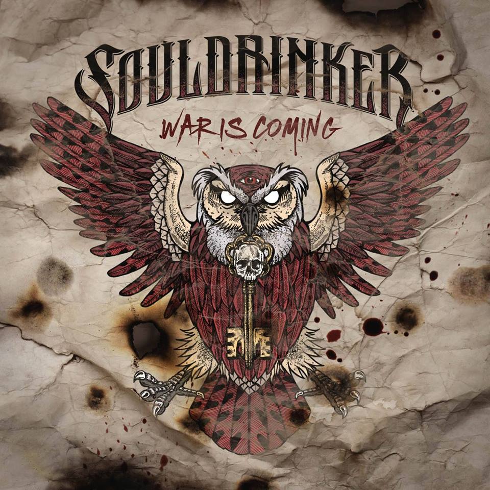 SOULDRINKER - War is Coming cover 