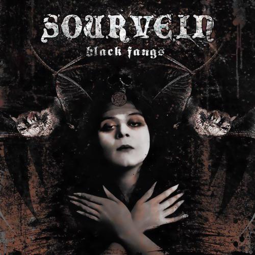 SOURVEIN - Black Fangs cover 