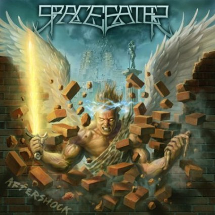 SPACE EATER - Aftershock cover 