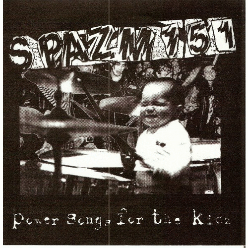 SPAZM 151 - Power Songs For The Kids cover 