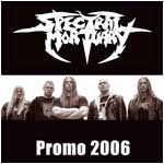 SPECTRAL MORTUARY - Promo 2006 cover 