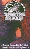 SPECTRE DRAGON - Beyond the Portal They Said, Dwells the Horned Alphabet cover 