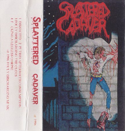 SPLATTERED CADAVER - Demo#3 '97 cover 