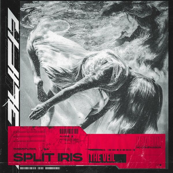 SPLIT IRIS - The Veil cover 