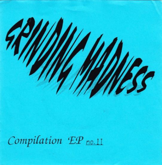 SQUASH BOWELS - Grinding Madness Compilation EP No. II cover 