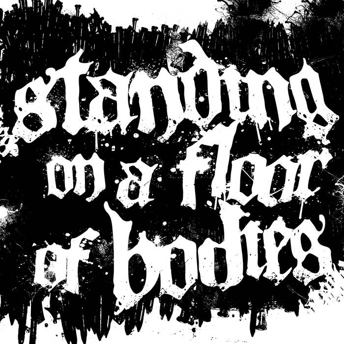 STANDING ON A FLOOR OF BODIES - Hostile Carbon Units cover 