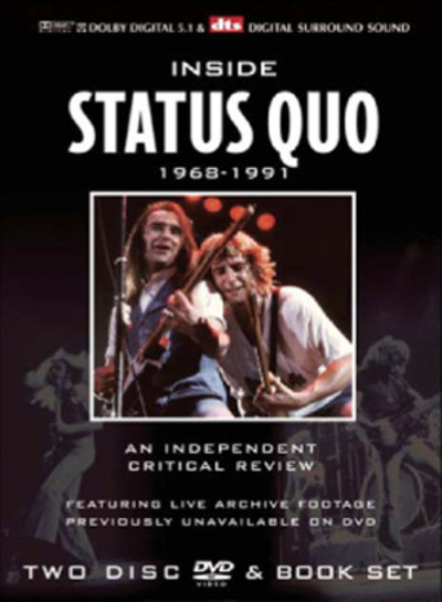STATUS QUO - Inside Status Quo 1968-1991 cover 