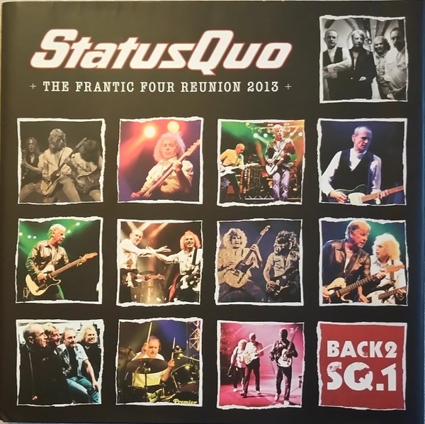 STATUS QUO - The Frantic Four Reunion 2013 cover 