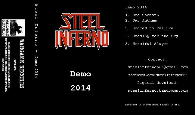STEEL INFERNO - Demo 2014 cover 