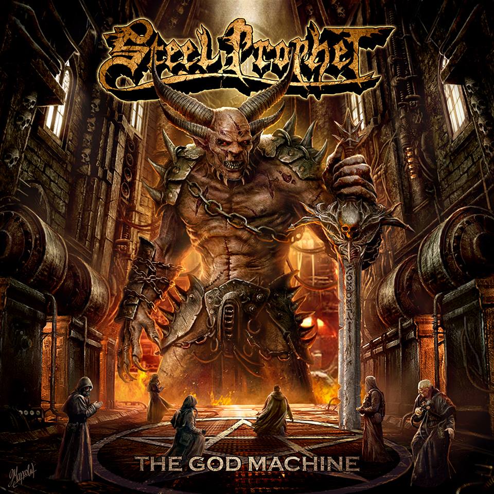 STEEL PROPHET - The God Machine cover 