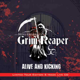 STEVE GRIMMETT'S GRIM REAPER - Alive and Kicking cover 