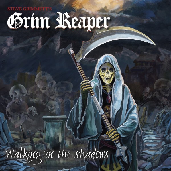 STEVE GRIMMETT'S GRIM REAPER - Walking in the Shadows cover 