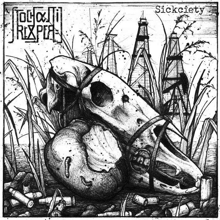 STOCHASTIC REAPER - Sickciety b​/​w Nature's Revenge On The Ill Minded cover 