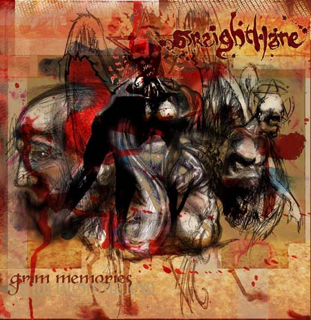 STRAIGHTHATE - Grim Memories cover 