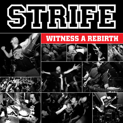 STRIFE - Witness A Rebirth cover 