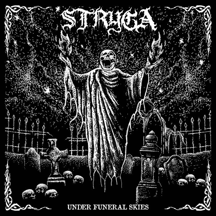 STRYGA - Under Funeral Skies cover 