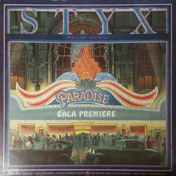 STYX - Paradise Theater cover 