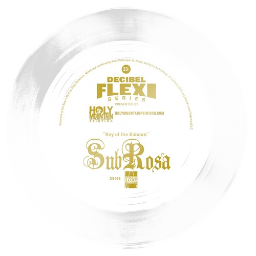 SUBROSA (UT) - Key Of The Eidolon cover 